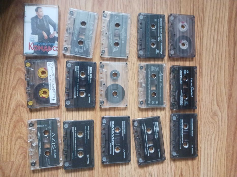 лот 54 оригинални поп фолк касети