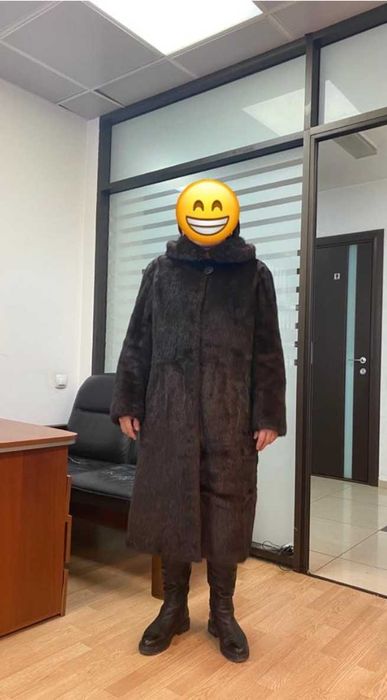Норковая красивая шуба