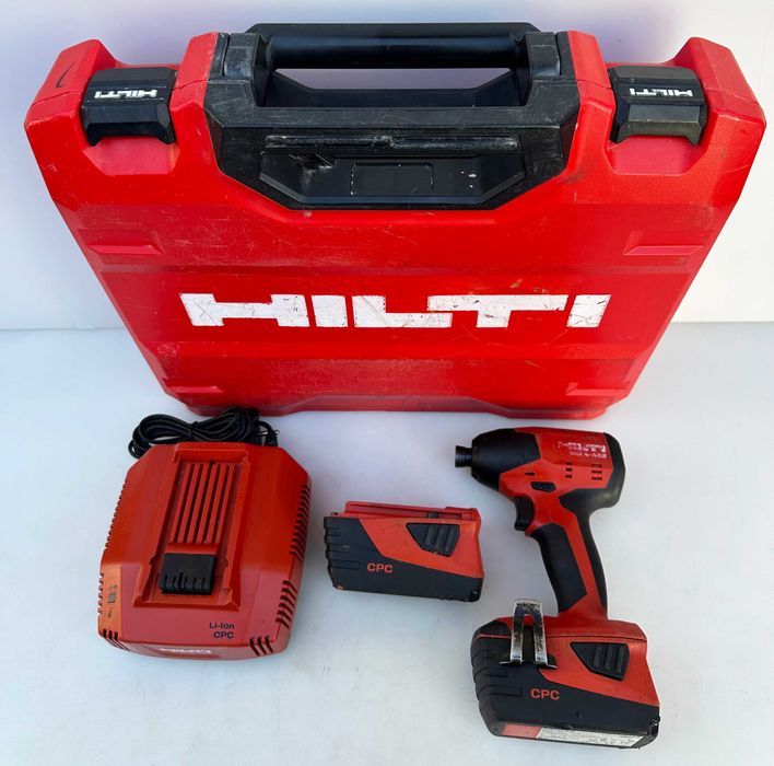 Hilti SiD 4-A22 - Безчетков акумулаторен импакт драйв 22V перфектен!