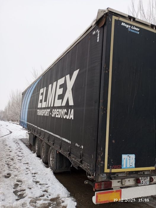 Кроне прицеп пол мега 100 куба