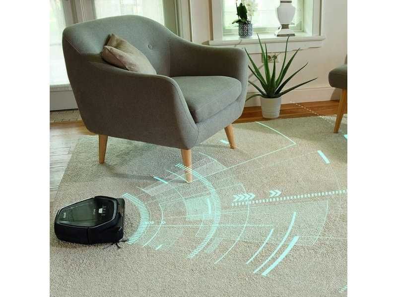 Робот Прахосмукачка с Моп Gorenje RVC 216 BK G