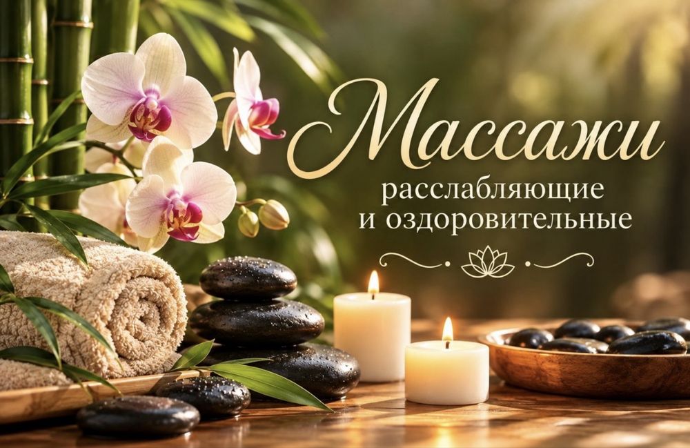 Массаж у себя инвидуально.
