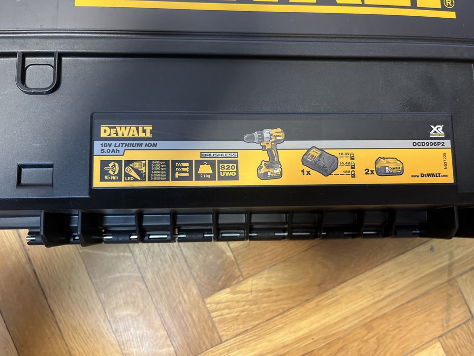 Valiza/Geanta dedicata DCD996 (sau modele similare), originala-DeWALT.