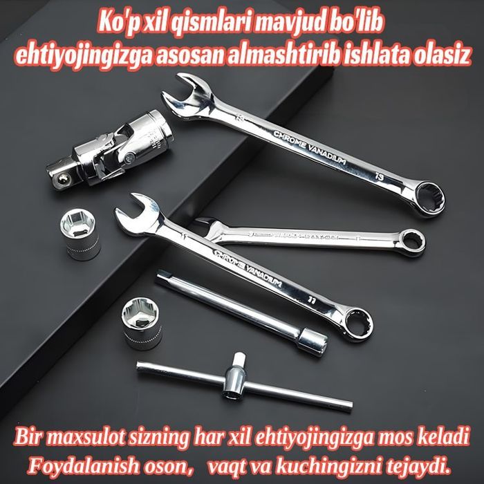 37+24 dona uy va avtomobil ta’mirlash to‘plami