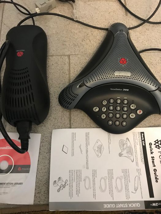 Аудио Конфереции-Polycom voice Station 300