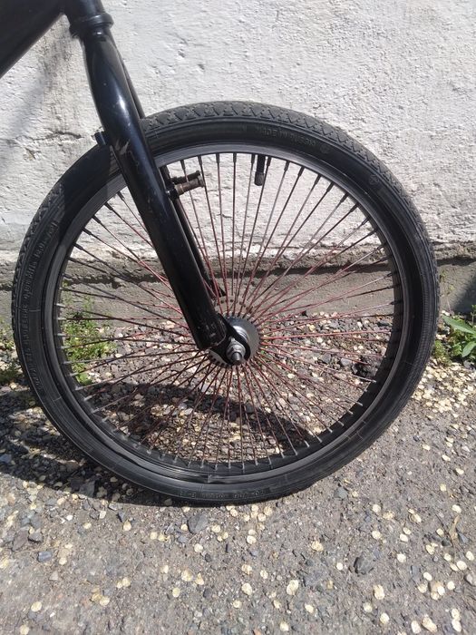 BMX с редкими колёсами