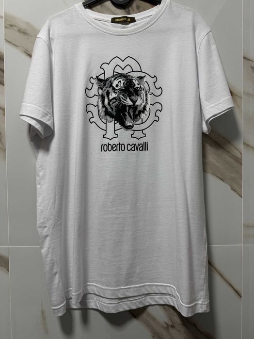 Нова автентична мъжка тениска Roberto Cavalli, размер L