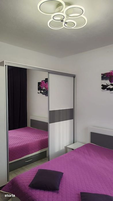 Garsoniera spatioasa , decomandată, utilată complet, etaj 1 , Cireșica