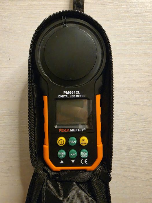 Люксметр peakmeter 6612l