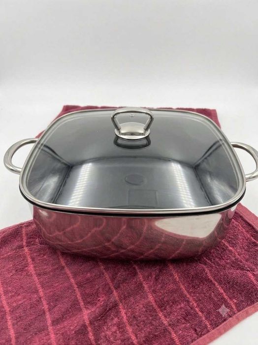 Кастрюля из нержавеющей стали Silit с крышкой 5 л