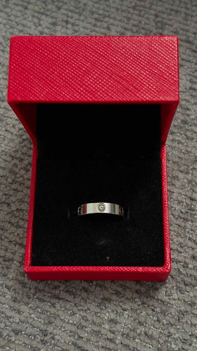 Inel Cartier Love Silver