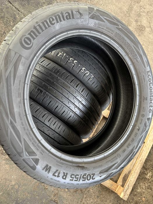 SET 4 Anvelope Vara 205/55 R17 91W CONTINENTAL Eco Contact 6 MO