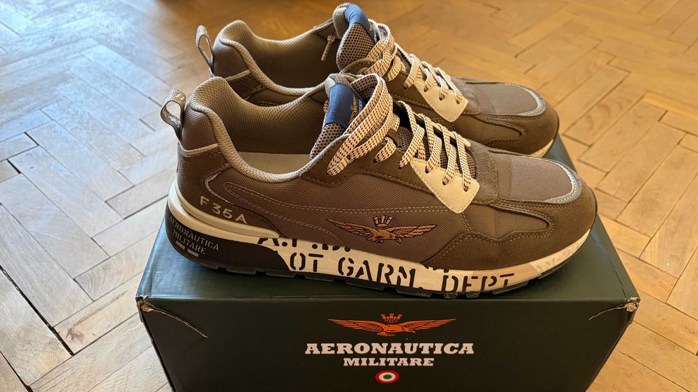 Мъжки обувки Aeronautica Militare  verdone