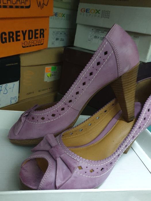 Кожаные туфли, 39 размер