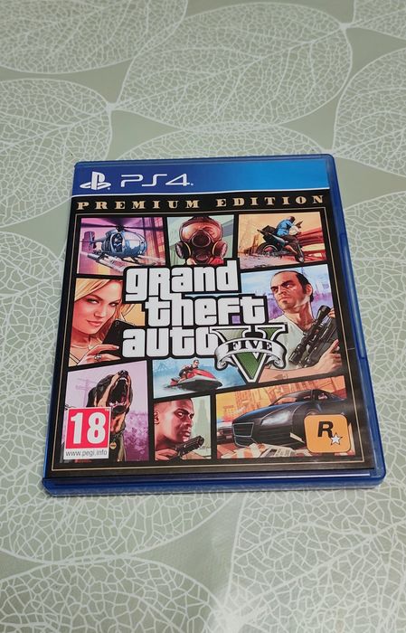 GTA 5 GTA V Grand Theft Auto Five Premium Edition PS4