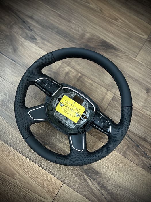 Volan piele naturală Nappa Audi A4 A6 A7 C7 Q3 4G A8 4H Q5 2010-2018