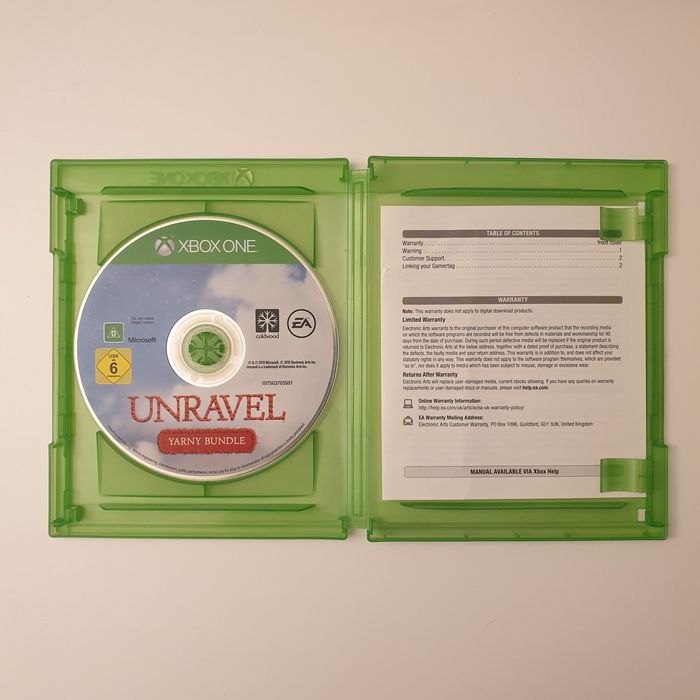 Unravel Yarny Bundle Xbox One/Xbox Series X
