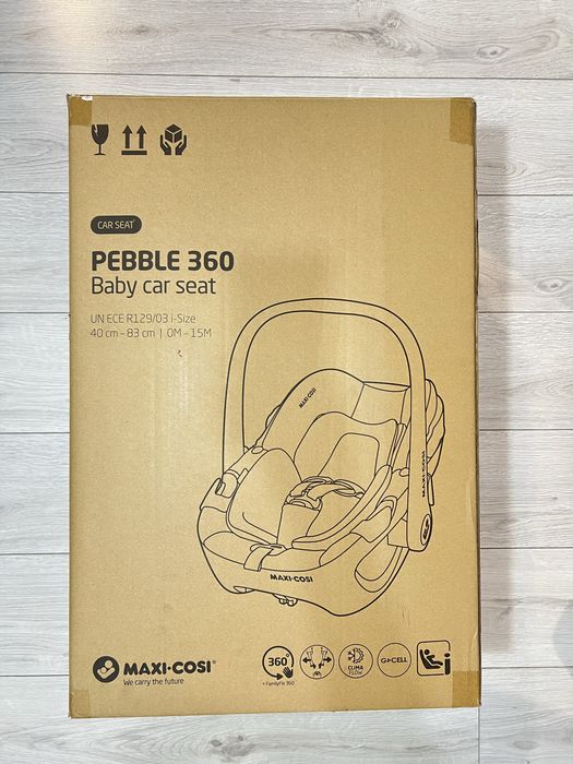 Кошница за кола Maxi Cosi Pebble 360 Essential black