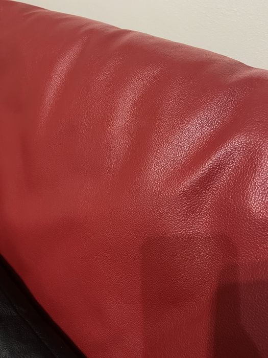 Ъглов диван естествена кожа