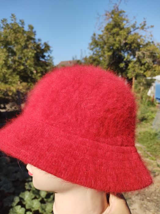 Palarie Dama Rosie Lux Angora Noua