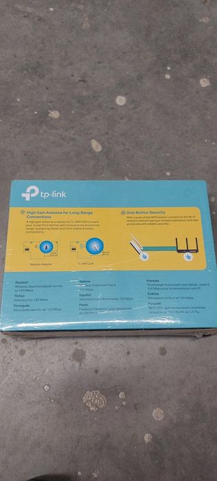 Адаптер wireless TP-LINK TL-WN722N, USB 2.0