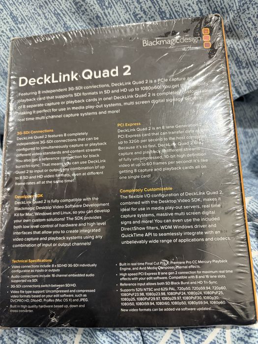 Blackmagicdesign -DeckLink Quad 2