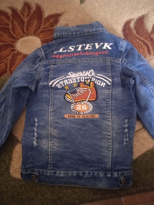 Куртка джинсовая на мальчика