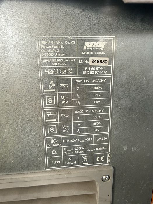 Aparat de sudura AC/DC