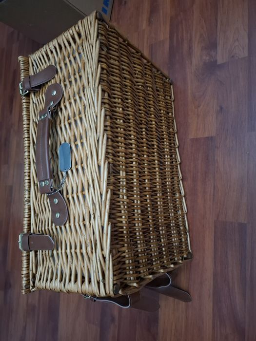 Cos picnic Bremen Madison Park, 4 persoane, elegant, patura inclusa, 46 x 30 x 21 cm