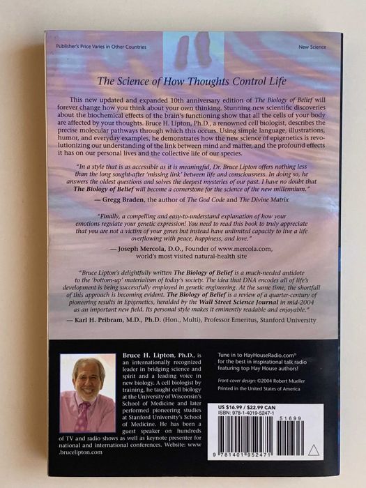 The Biology of Belief - Bruce H. Lipton