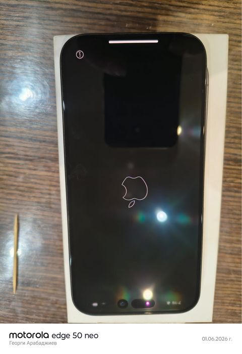 Iphone 15 pro 256 GB black titanium