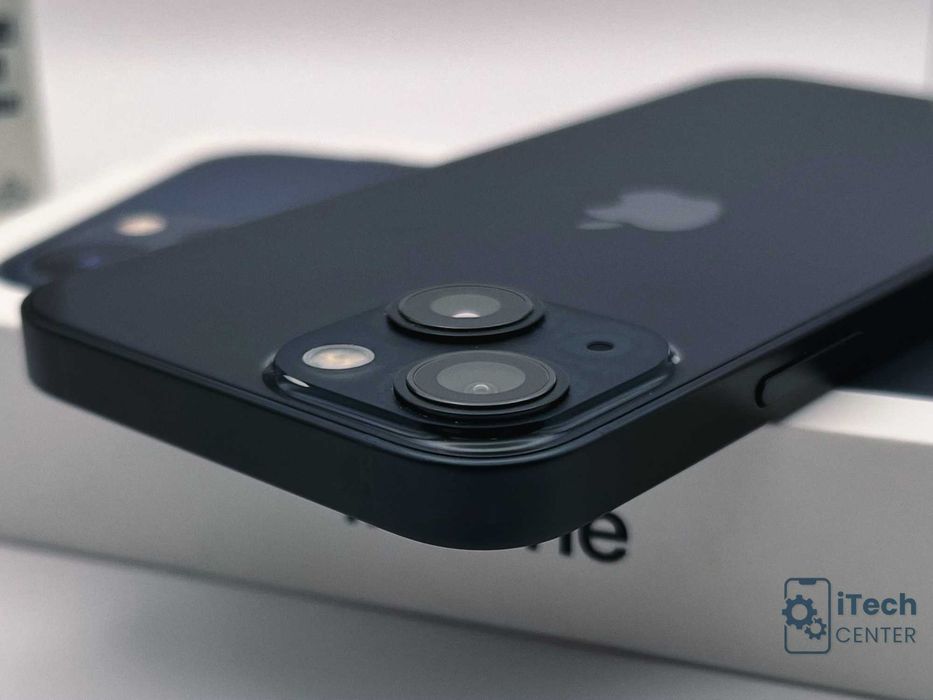 iPhone 13 mini, 128GB, Midnight, 100% батерия, КАТО НОВ, 1г. ГАРАНЦИЯ!