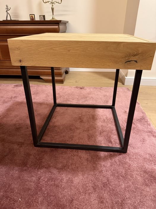 Masuta de cafea 50x50x50 cm stejar