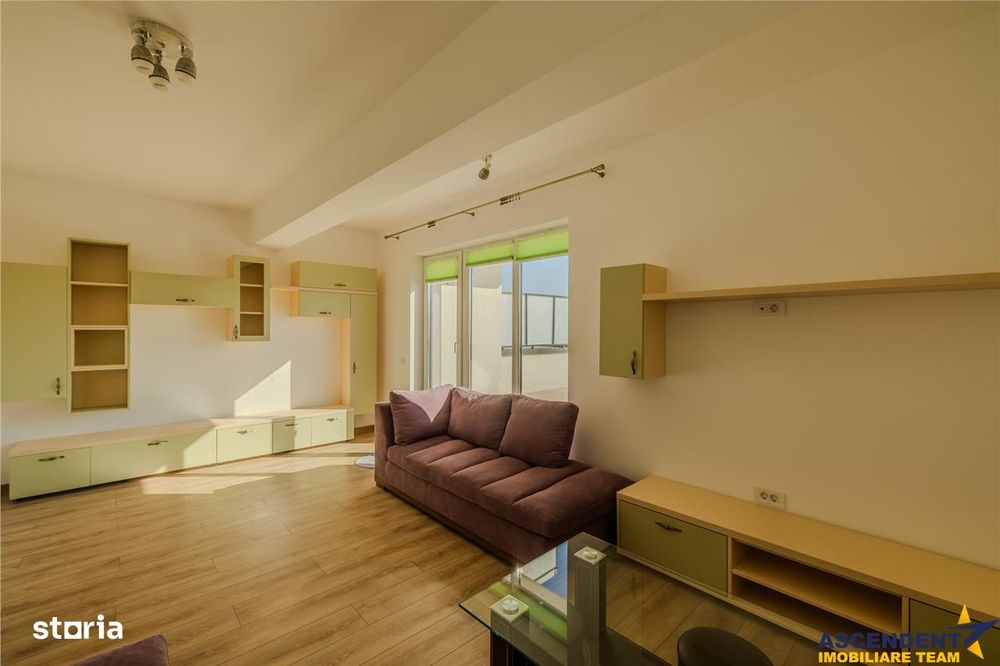 Apartament tip penthouse. mobilat, utilat, 2 terase, 100mp, Tractorul,
