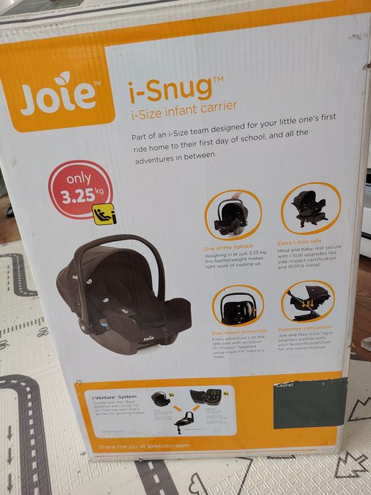 Vând scoică Joie I snug, testată ADAC (scor good)