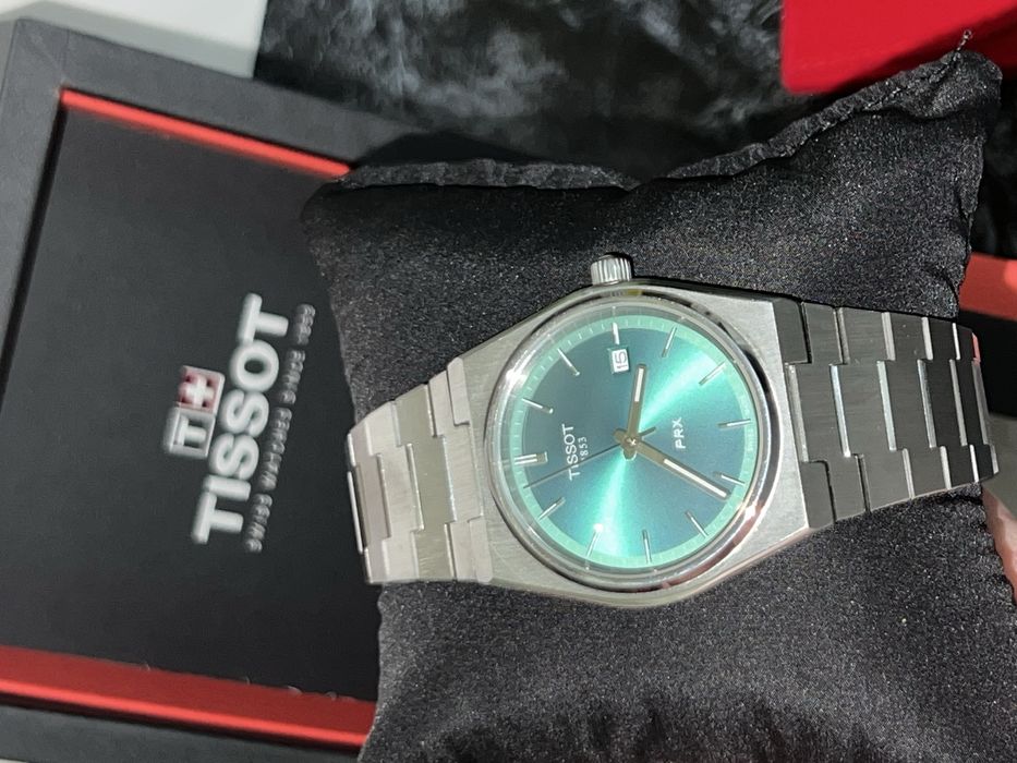 Tissot PRX зеленые
