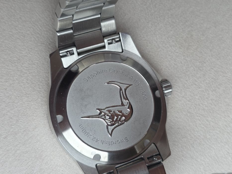 Zelos Swordfish 42mm SS Ember Orange