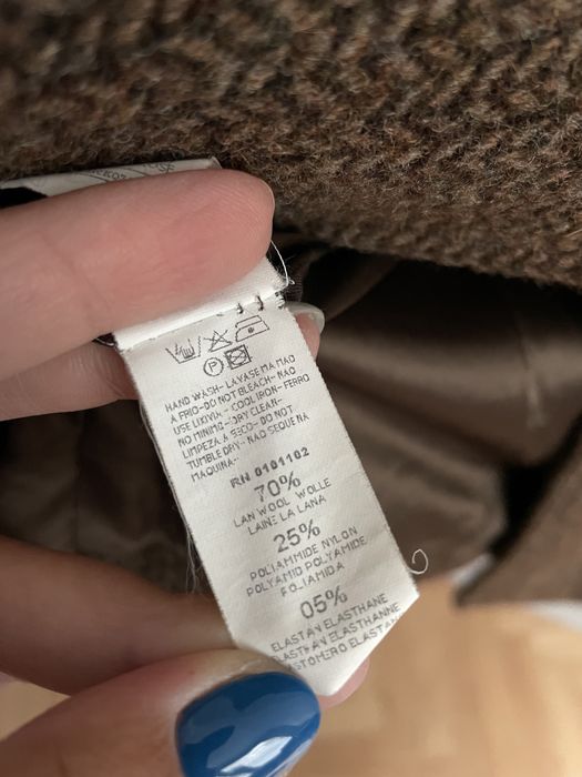 Stefanel вълнено палто размер S