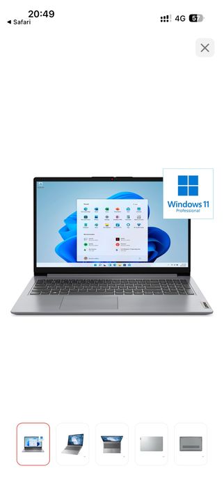 Ноутбук LENOVO новый царапина нету