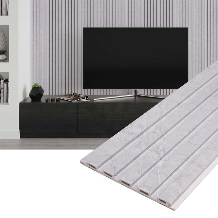 Декоративен PVC Панел – Мармиса – 15 х 1 х 268 см