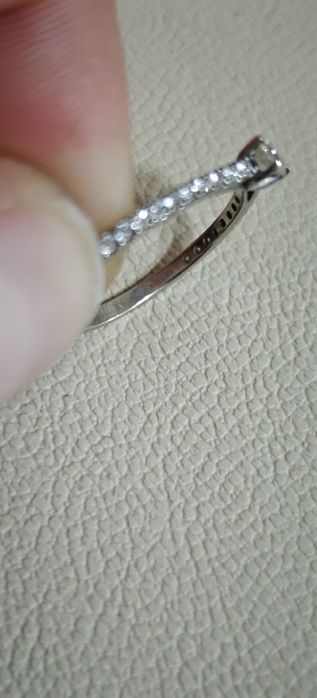Inel aur 14k logodna SAVICKI DIAMANT natural 0.17ct(r)