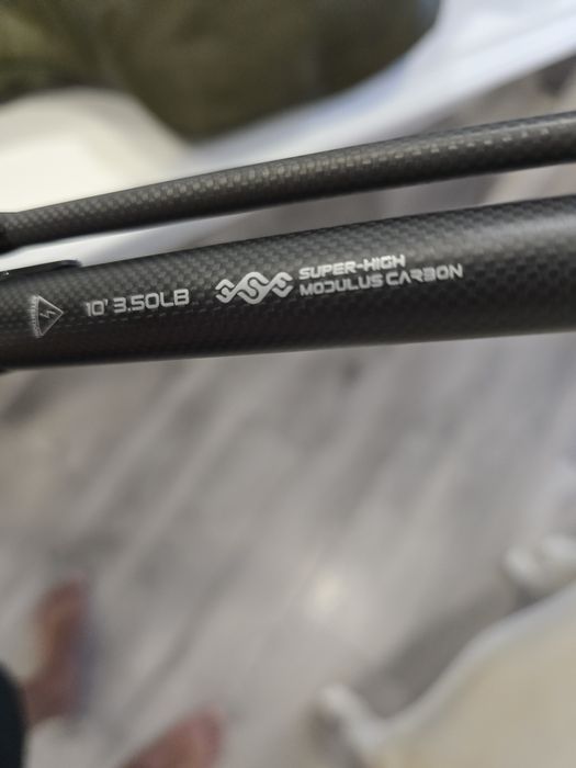 Компкект Шаранджийски пръчки 10фт с макъри и калъф нови Соник