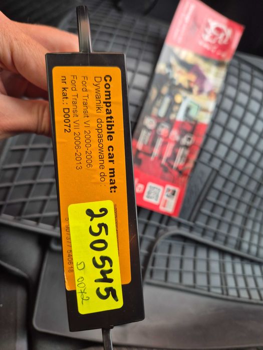 Нови гумирани стелки ford transit /custom /tourneo форд транзит