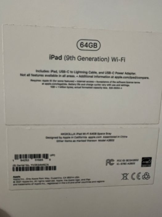 Продаю ipad 9 в отличном состоянии