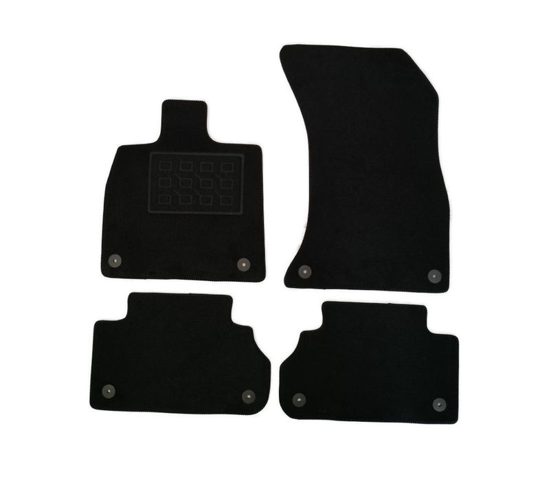 Covorase mocheta Audi Q5 (Fy) 2017-prezent, Negre, set de 4 Buc.