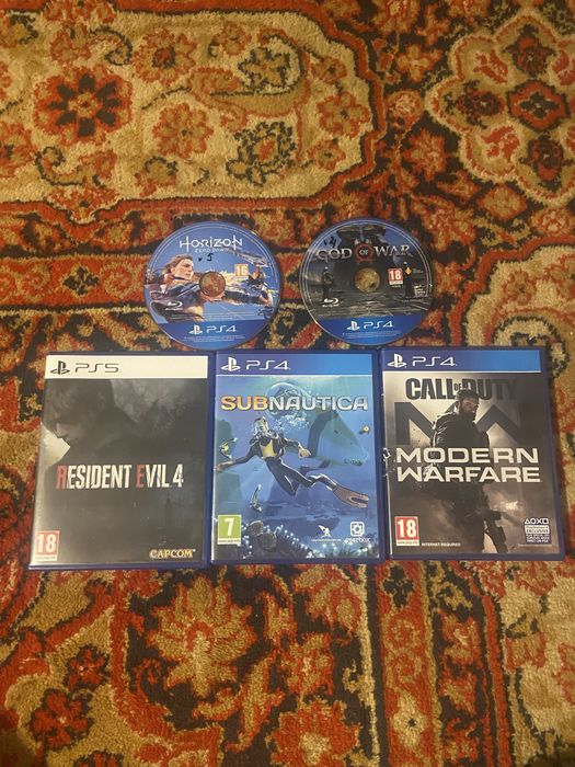 продам или обменяю диски на ps4-5