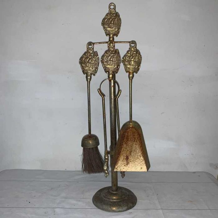 Set ustensile semineu din bronz