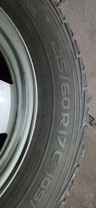 VW T5 оригинални джанти 215/60/16C  7J×16. ET55. 5×120. DOT2919