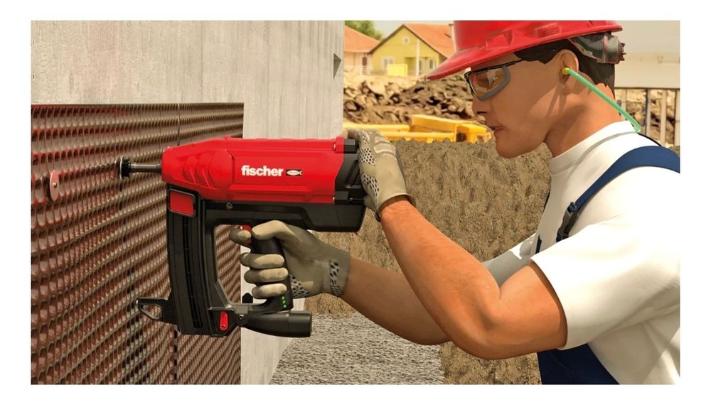 Fischer такер за директен монтаж за сухо строителство бетон метал