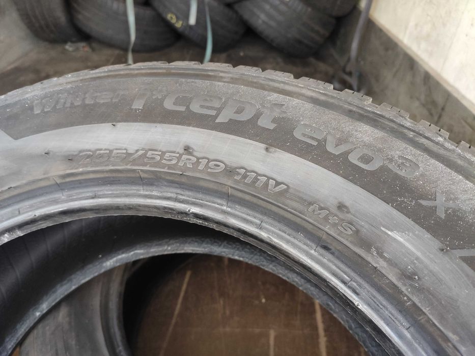 2бр Като нови Зимни гуми 255 55 19 - Hankook